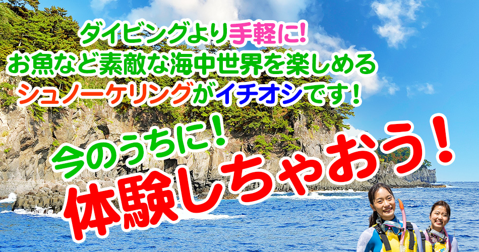 伊豆のシュノーケリング